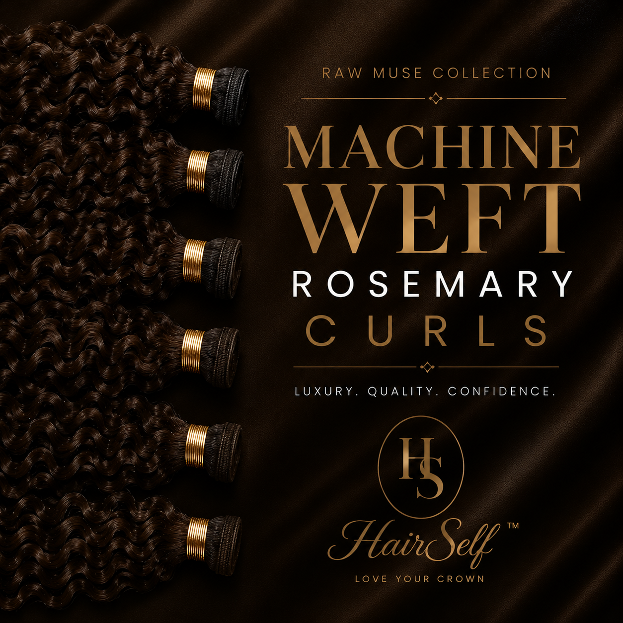 Machine Weft⁠ Rosemary Curls